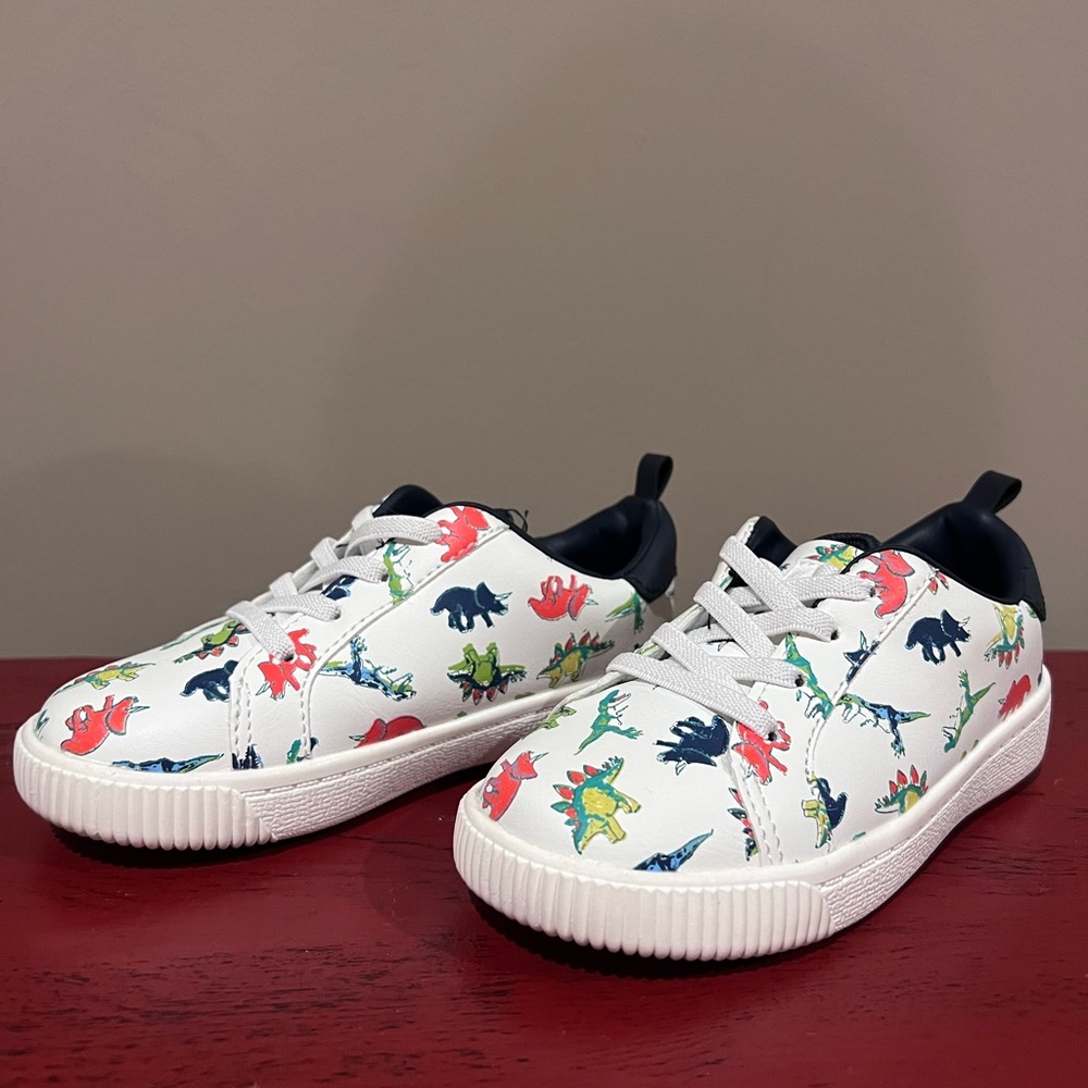 Carters toddler size 10 dinosaur shoe